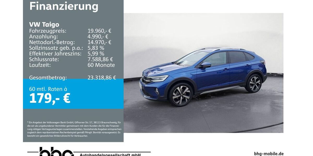 VW Taigo 51.047 km 19.490 &euro; Ettlingen 76275