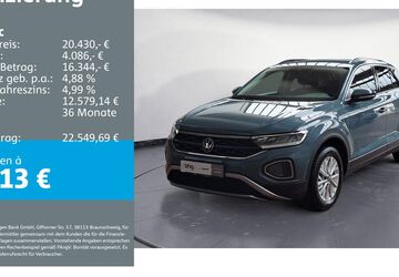 VW T-Roc 26.984 km 19.490 &euro; Ettlingen 76275