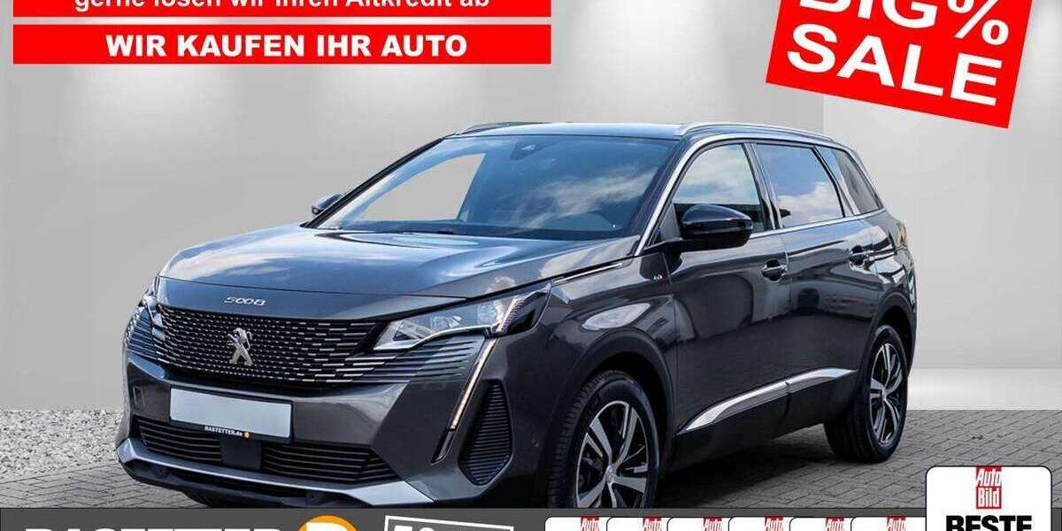 Peugeot 5008 4.483 km 26.780 &euro; Karlsruhe 76227