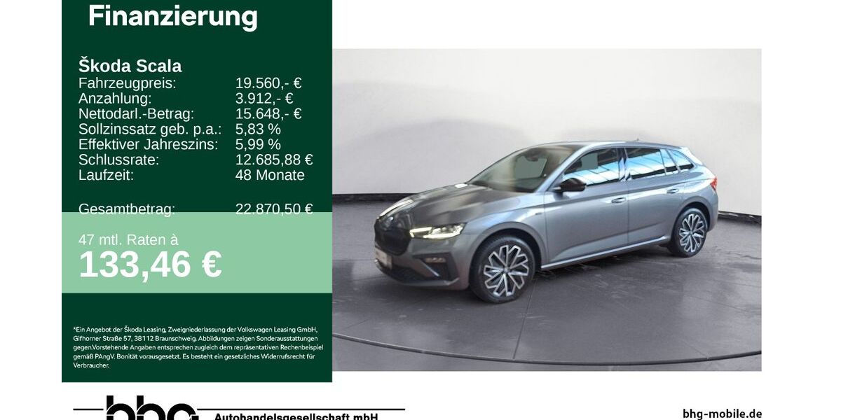 Skoda Scala 18.904 km 18.490 &euro; Ettlingen 76275