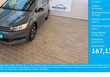 VW Touran 17.368 km 36.780 &euro; Gernsbach 76593