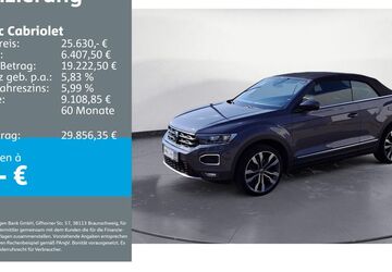 VW T-Roc 44.200 km 25.630 &euro; Durmersheim 76448