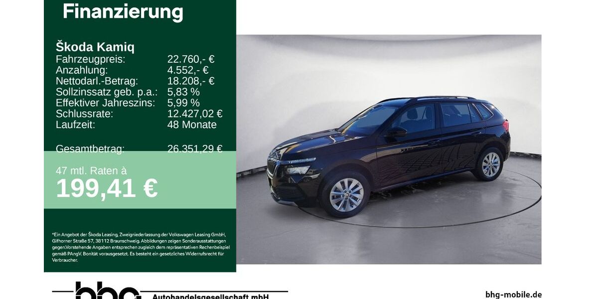 Skoda Kamiq 68.608 km 21.860 &euro; Ettlingen 76275