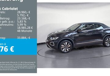 VW T-Roc 6.304 km 28.390 &euro; Ettlingen 76275