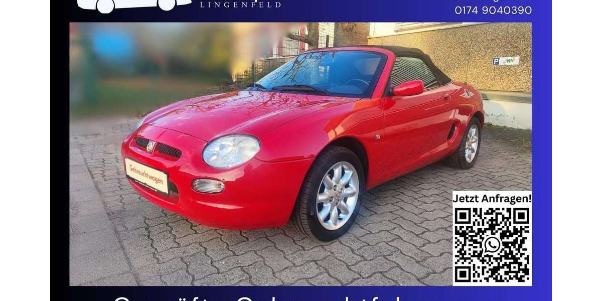 MG F 128.000 km 4.490 &euro; Lingenfeld 67360