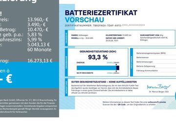 VW e-up! 53.864 km 13.960 &euro; Ettlingen 76275