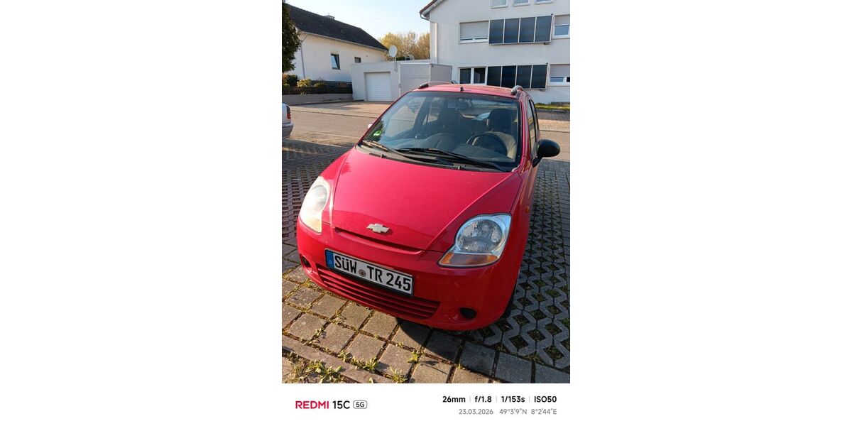 Chevrolet Matiz 130.000 km 1.800 &euro; Steinfeld (Pfalz) 76889