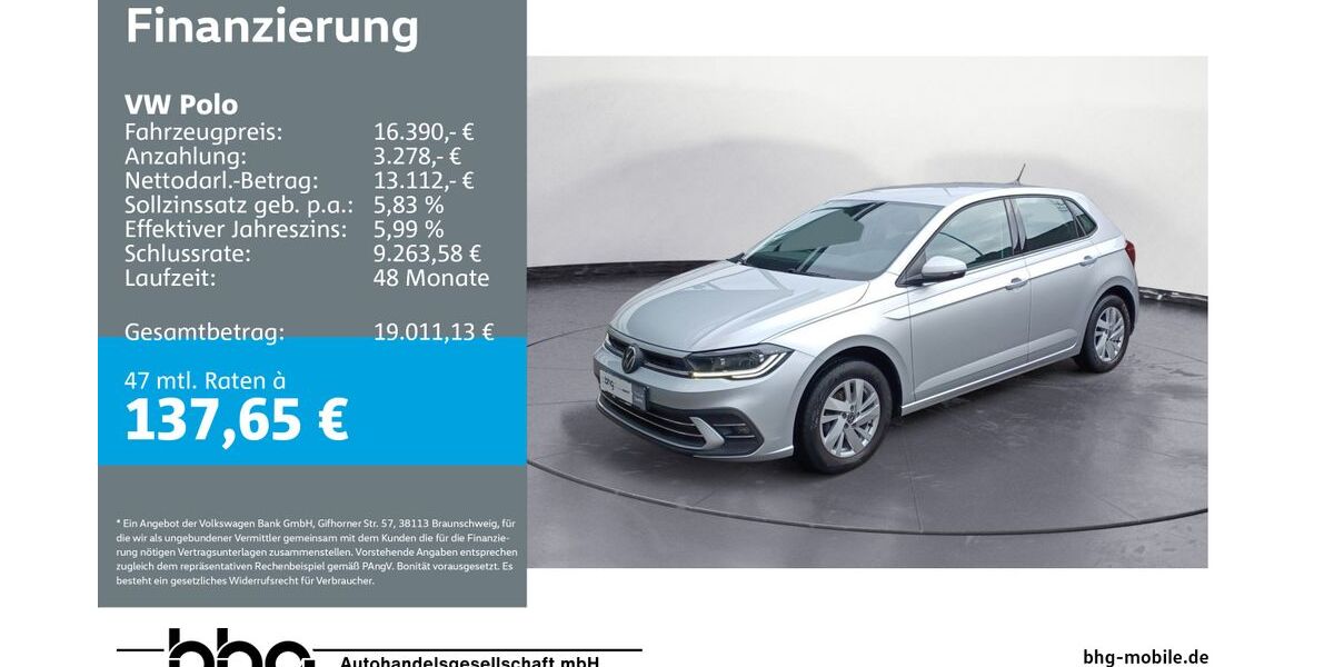 VW Polo 59.300 km 16.390 &euro; Durmersheim 76448