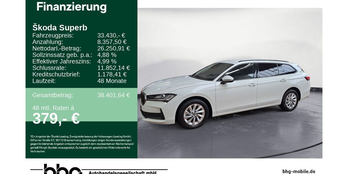 Skoda Superb 29.217 km 31.890 &euro; Ettlingen 76275