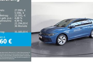 VW Golf 8.284 km 27.450 &euro; Ettlingen 76275