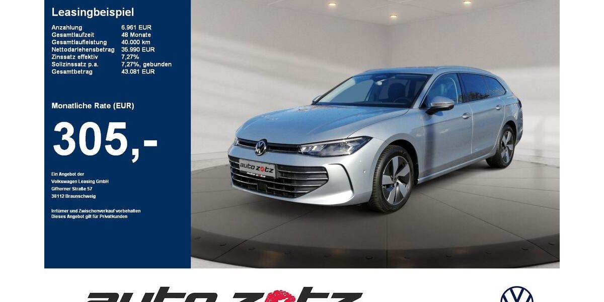 VW Passat Variant 16.500 km 35.990 &euro; Landau 76829