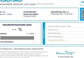 Cupra Born 30.710 km 25.900 &euro; Bruchsal 76646