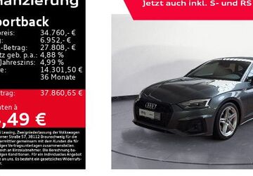 Audi A5 95.785 km 33.390 &euro; Ettlingen 76275